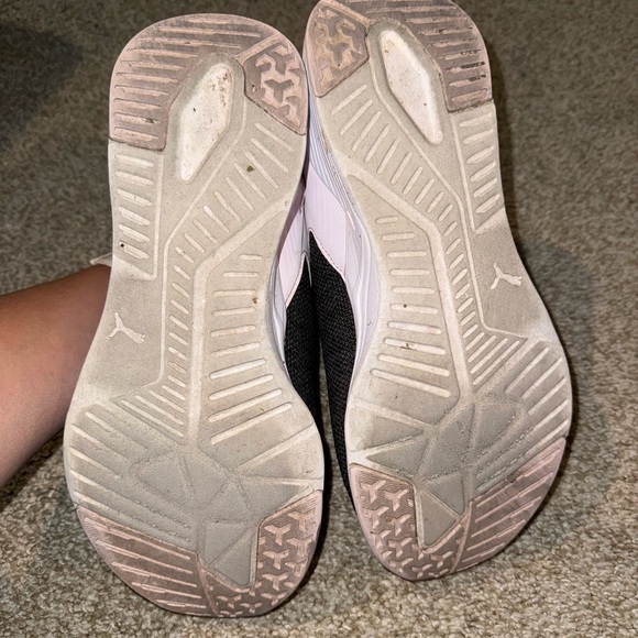 Puma Charcoal and White Athletic Shoes - Picture 7 of 7